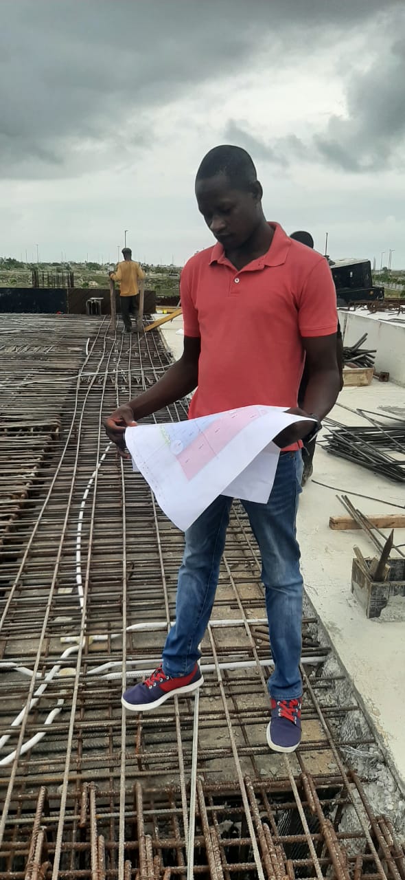 The steel frame of a new multi-story building under construction.